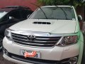 Pearl White Toyota Fortuner 2015 for sale in Quezon City-1