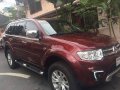 Red Mitsubishi Montero sport 2015 for sale in Manila-2
