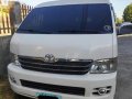 White Toyota Hiace 2008 Van for sale -0