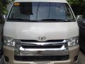 Pearl White Toyota Hiace GL Grandia 2018 at 13 seater for sale in Manila -2