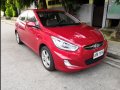 Red Hyundai Accent 2014 Sedan at  Manual   for sale in Manila-6