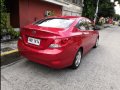 Red Hyundai Accent 2014 Sedan at  Manual   for sale in Manila-1