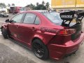 Red Mitsubishi Lancer 2010 for sale in Manila-4