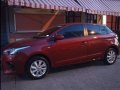 Red Toyota Yaris 2015 Hatchback for sale in Manila-7