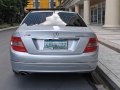 Silver Mercedes-Benz C-Class 2008 for sale in Manila-3