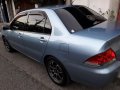 Blue Mitsubishi Lancer 2005 for sale in Caloocan-0