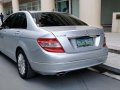 Silver Mercedes-Benz C-Class 2008 for sale in Manila-4