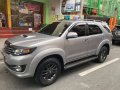 Grey Toyota Fortuner 2015 for sale in Greenhills-6