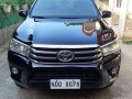 Still negotiable Black Toyota Hilux 2016 E Manual in Cagayan de Oro City-0