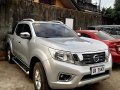 Silver Nissan Navarra 2017 EL A/T. Still negotiable-0