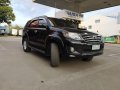 Black Toyota Fortuner 2014 G A/T for sale in Cagayan de Oro City-0