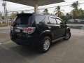 Black Toyota Fortuner 2014 G A/T for sale in Cagayan de Oro City-5