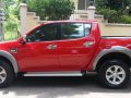 Red Mitsubishi Strada 2012 Truck for sale in Talisay City-2