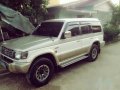 Sell Gray & White 2003 Mitsubishi Pajero SUV / MPV in Talisay-1