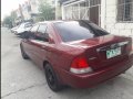 Sell Red 2001 Ford Lynx Sedan in Mabalacat-6