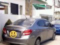 Silver Mitsubishi Mirage 2018 Hatchback for sale-1