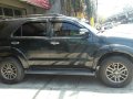 Black Toyota Fortuner 2014 SUV / MPV for sale in Manila-0