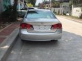 Silver Honda Civic 2008 at 84950 km for sale in Quezon City-1
