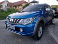 Sell Blue 2015 Mitsubishi Strada Truck at 31000 in Manila-8