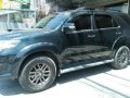 Black Toyota Fortuner 2014 SUV / MPV for sale in Manila-0