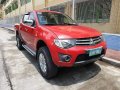 Red Mitsubishi Strada 2010 Truck for sale-4