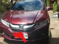 1st Owned 2014 Honda City Maroon top of the line -2