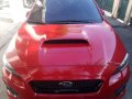 Red Subaru Wrx 2014 Hatchback for sale in Navotas-0