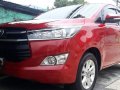 Red Toyota Innova 2016 for sale in Marikina-5