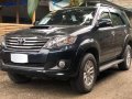 Balck Toyota Fortuner 2014 for sale in Malolos-0