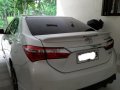 Pearl White Toyota Corolla altis for sale in Manila-7