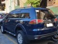 Blue Mitsubishi Montero Sport GLSV 2011-1