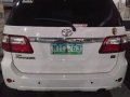 White Toyota Fortuner for sale in Manila-1