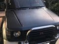 Black Mitsubishi Pajero 2003 for sale in Davao City -1