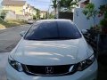 Orchid White Pearl 2015 Honda Civic For Sale with warranty for a good price-1