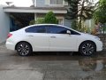 Orchid White Pearl 2015 Honda Civic For Sale with warranty for a good price-4