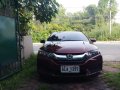 HONDA CITY E 2015 maroon-2