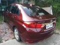 HONDA CITY E 2015 maroon-7