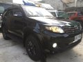 Black Toyota Fortuner 2016 for sale in Manila-1