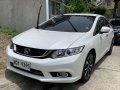 White Orchid Pearl 2015 Honda Civic still with warranty  for sale-0