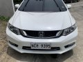 White Orchid Pearl 2015 Honda Civic still with warranty  for sale-2