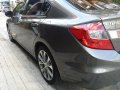 Grey Honda Civic 2012 for sale in Automatic-0