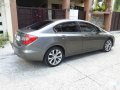 Grey Honda Civic 2012 for sale in Automatic-1