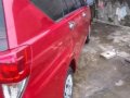 Red Toyota Innova for sale in Rizal-1