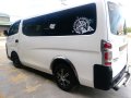 White Nissan Nv350 urvan for sale in Calapan-6