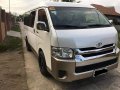 White Toyota Hiace Grandia GL 2.5 Manual 2014 for sale in Baguio-3