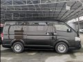 Selling Black Toyota Hiace Super Grandia 2018 Van at 20613 km in Manila-12