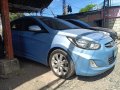 Silver Hyundai Accent 2014 for sale in Santiago-3