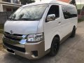 White Toyota Hiace Grandia GL 2.5 Manual 2014 for sale in Baguio-1