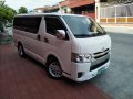 Selling White Toyota Hiace 2013 in Quezon City-3