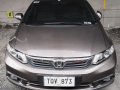 2012 Brown Honda Civic 1.8 automatic low mileage1st owned well maintained-0